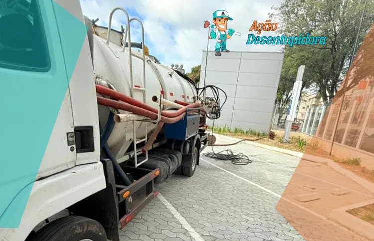Hidrojateamento rede esgoto - Ação Desentupidora: rede de esgoto com entupimento é problema! Ligue para a melhor empresa de desentupimento SP